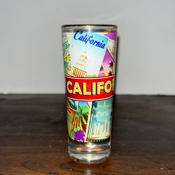 California Souvenir Double Shot Tall Shot Glass - Picture 3 of 5